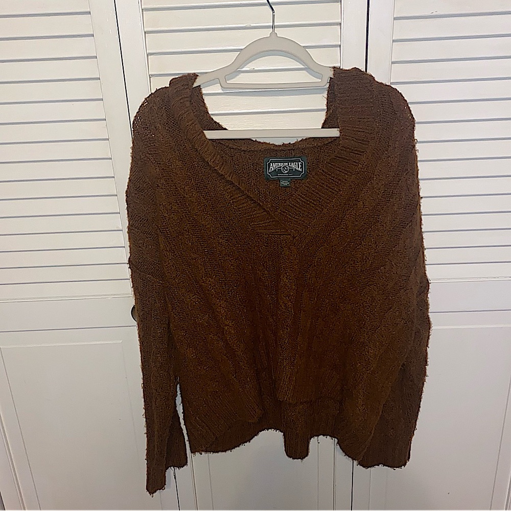 American Eagle Hooded Sweater